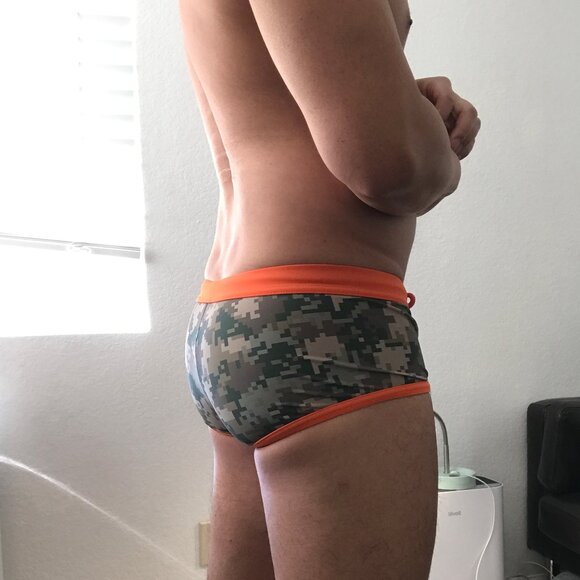 Nasty Pig Camo Swim Briefs - Picture 5 of 5